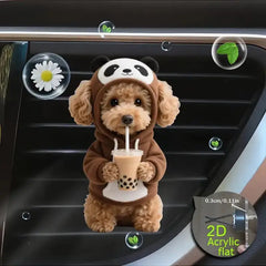 Acrylic Car Vent Clip Aromatherapy Air Freshener Holder 2D Decorative Air Conditionin alternate view