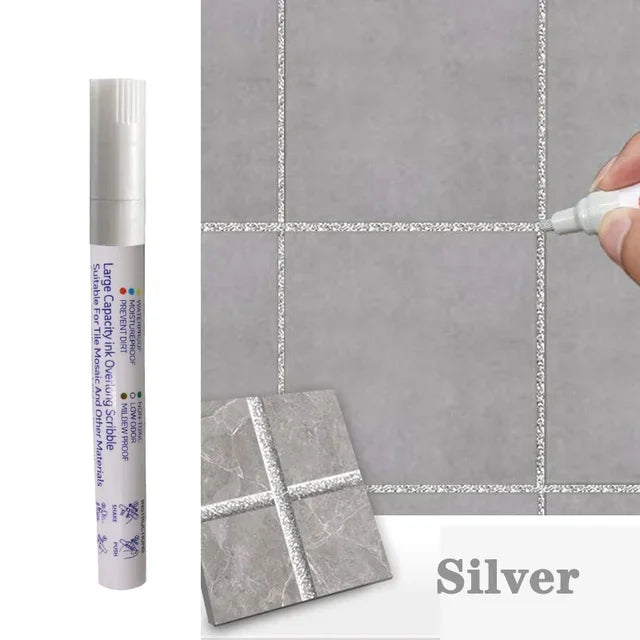Waterproof Tile Marker Grout Pen Wall Seam for Floor Bathroom Kitchen Toilet Wall S additional angle
