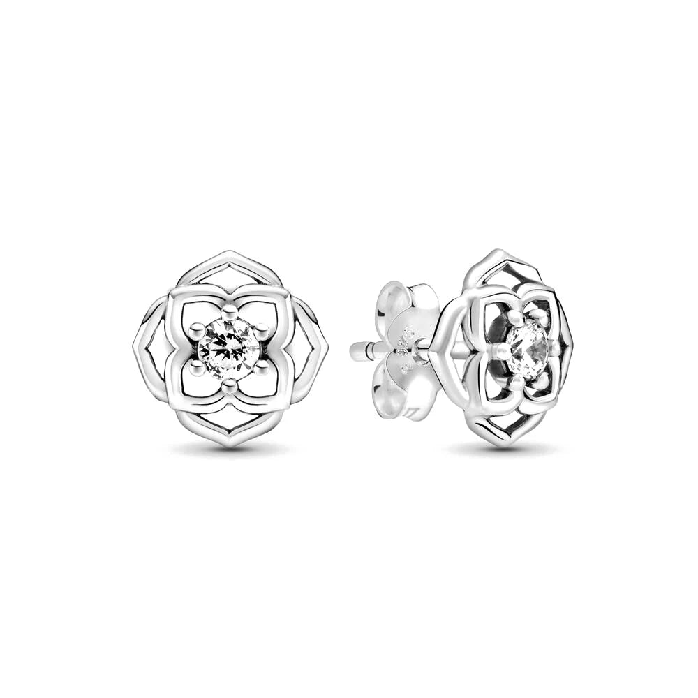 Hot Sell Double Hoop Swallow Sunflower Fit Original Charms Diy Fine Jewelry Gift For Wom detail view