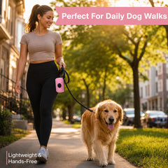 Dog Poop Bag Dispenser Hangingable Dog Poop Bag Holder Poo Bags Dispenser for Dogs Wa alternate view