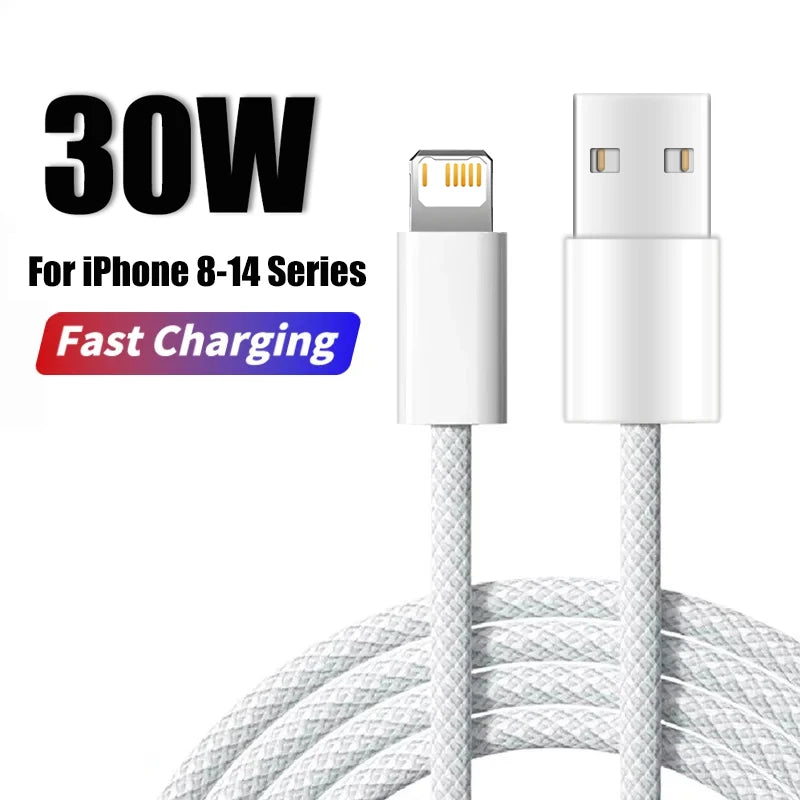 Fast Charging USB Cable detail view