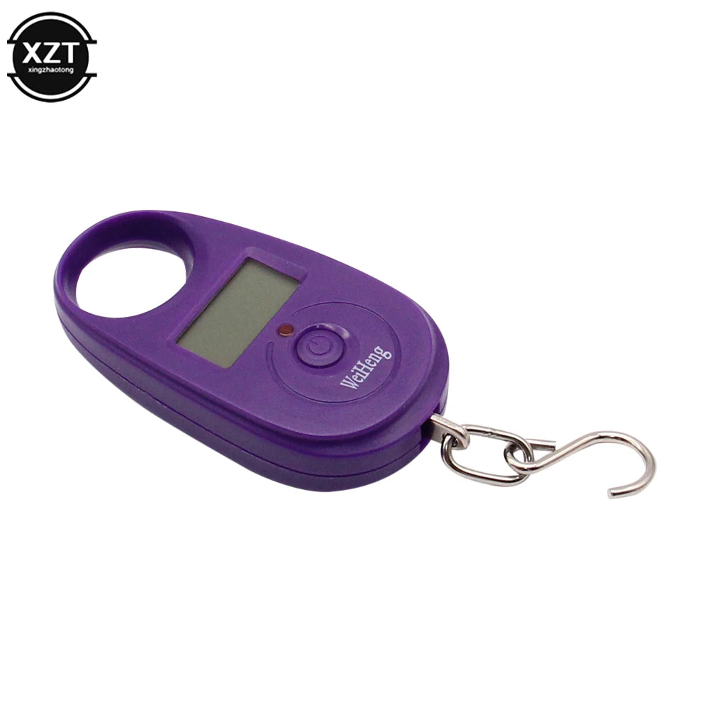 Mini Hanging Digital Scale 25kg | Portable Luggage and Fishing Scale detail view