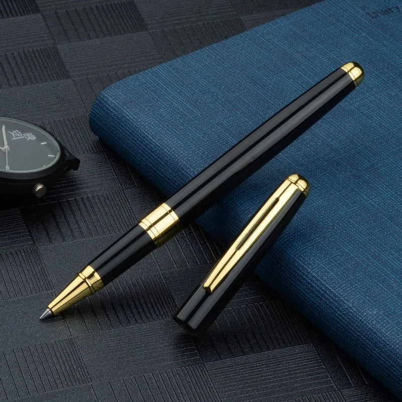 Stainless Steel Ballpoint Pen | Refillable Business Signature Pen alternate view