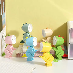 Mini Dinosaur Night Light | Battery-Powered Folding LED Lamp for Kids Bedroom alternate view