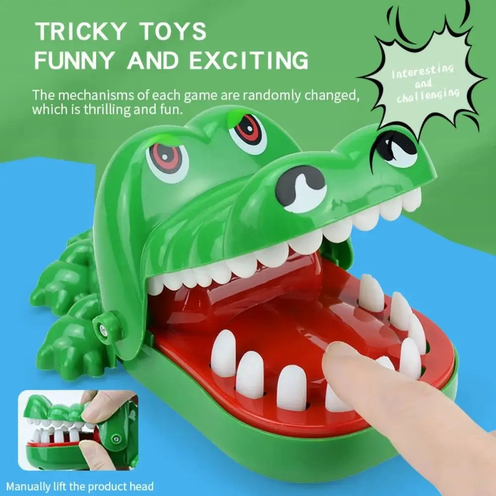 Bite hand crocodile children's toy stress relief toy Bite hand toy parent-child inter alternate view