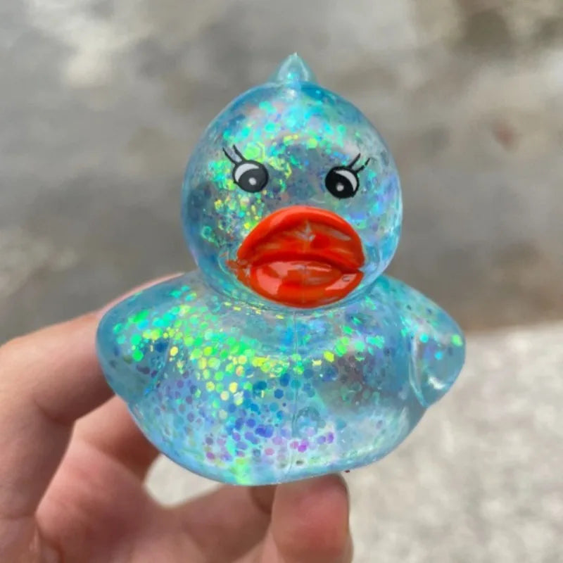 Squishy Maltose Aurora Duck Squeeze Toy Soft Cute Animal Stress Relief Decompressio additional angle
