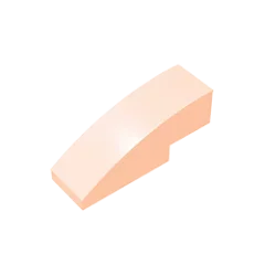 Gobricks GDS-657 Slope, Curved 3 x 1 | Compatible Building Block for Creative Constru alternate view