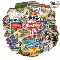 50 PVC Stickers for Laptops and Suitcases | Waterproof Vinyl Decals