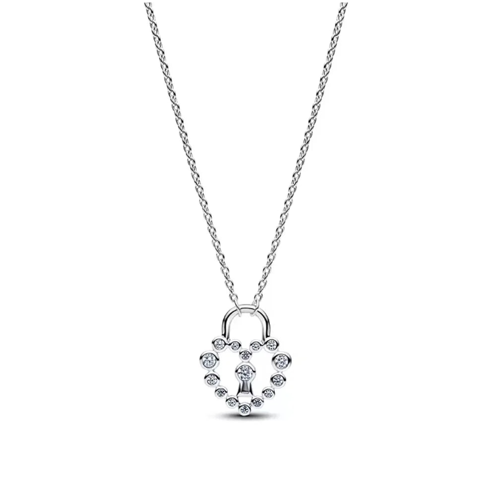 925 Sterling Silver Butterfly Heart Necklace and Earrings Set | Fine Jewelry for Wome lifestyle view