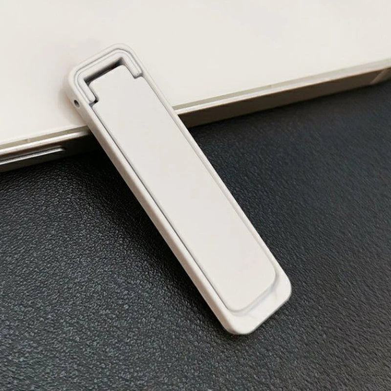 Ultra-thin Mini Holder Metal Folding Mobile Phone Bracket Back Sticker Invisible Portable Cellphone Desktop Support for iPhone