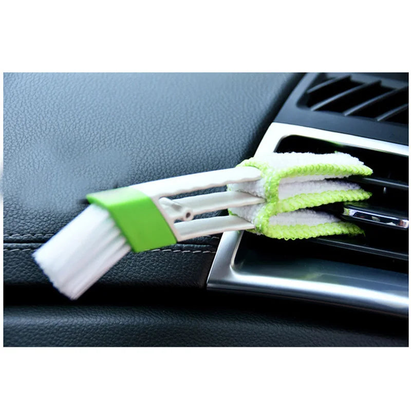10 Pcs Car Air Vent Grille Decoration Trim Sticker U Style Air Conditioner Outlet D additional angle