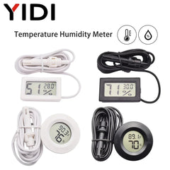 Mini LCD Digital Thermometer Hygrometer | Temperature Humidity Monitor for Incubator alternate view