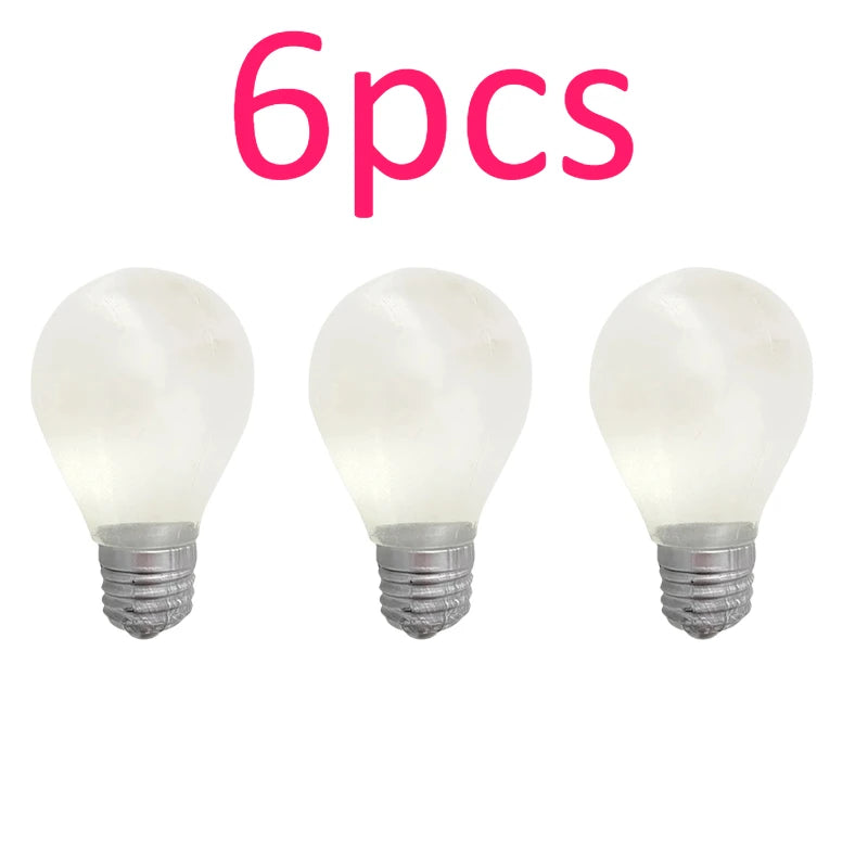 Squishy Light Bulb Maltose Toy | Luminous Slow Rebound Sensory Fidget for Anxiety Reli close-up view