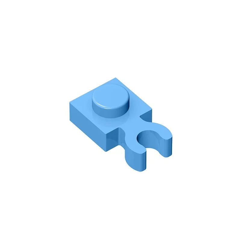Gobrick GDS-814 PLATE 1X1 W. HOLDER | Building Block for DIY Creations alternate view