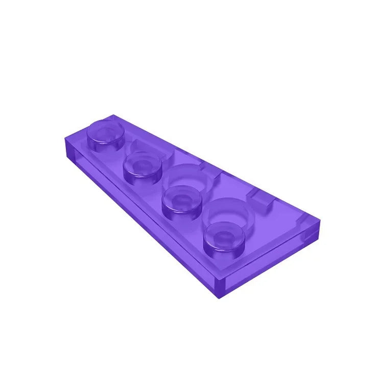 Gobricks GDS-549 Wedge Plate 4 x 2 Right | Building Block for Compatible DIY Sets additional angle