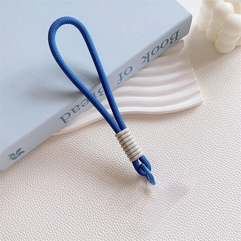 Mobile Phone Lanyard Strap Hanging Chain Ring Cord With Patch Wrist Strap For Cell Ph alternate view
