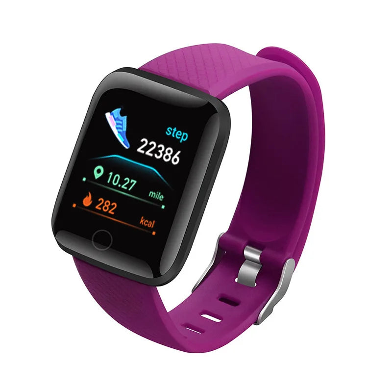 116Plus Smart Watch for Men Women Kids Gift Message Remind Music Control Sport Step C alternate view