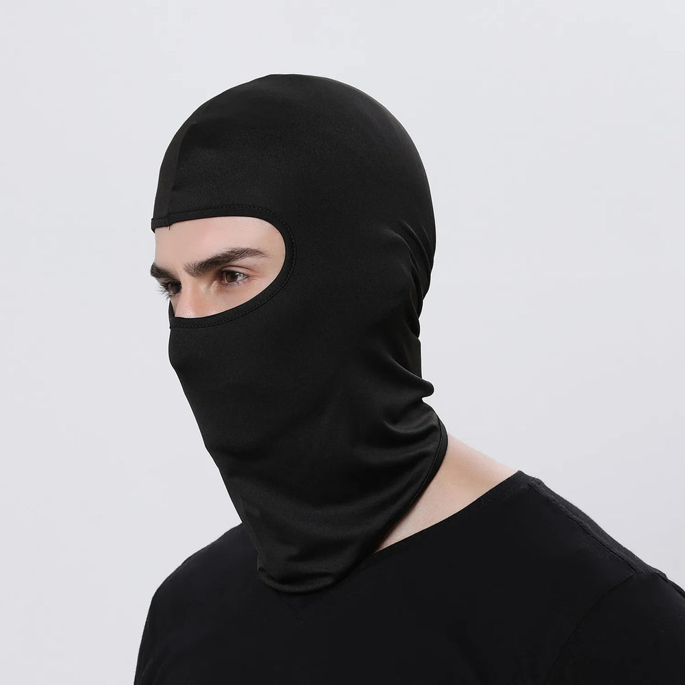 Cool Full Face Cycling Cap Balaclava | UV Protection and Quick-Dry for Men detail view