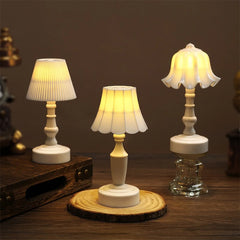 Mini LED Night Light | Battery Powered Atmosphere Lamp for Bedroom Decor close-up view