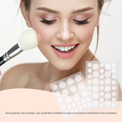 24pcs/36pcs Round Hydrogel Invisible Acne Sticker | Makeup and Skincare Tool detail view