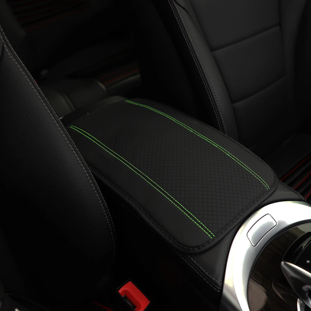 Car Armrest Pad Center Console Pad Artificial Leather alternate view