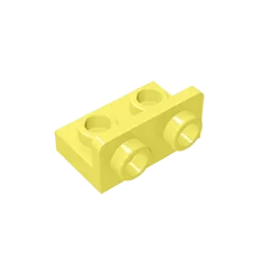 Gobricks GDS-643 Bracket 1 x 2 - 1 x 2 Inverted | Compatible Building Block for Lego 9 close-up view