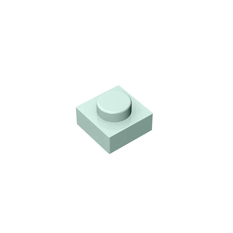Gobricks GDS-501 Plate 1 x 1 | Compatible Building Block for Creative Builds lifestyle view