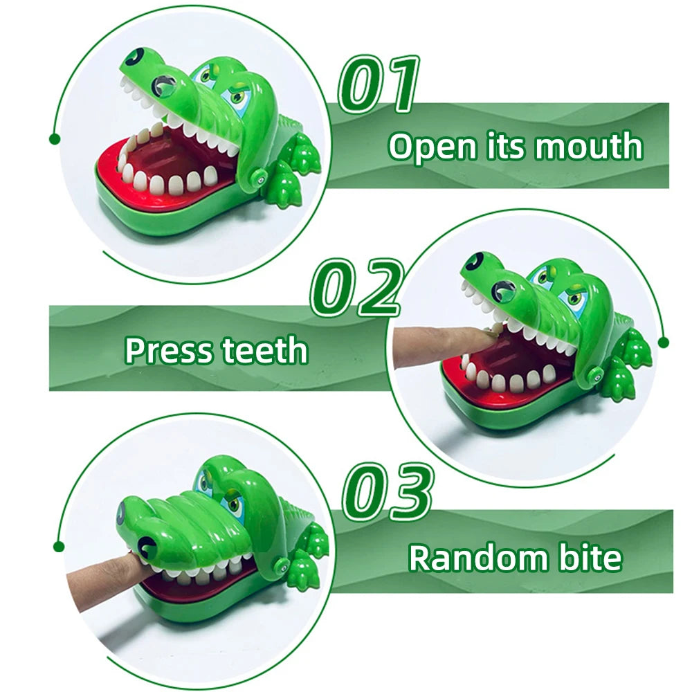 Crocodile Teeth Toys For Kids Alligator Biting Finger Reaction Training Funny And Par lifestyle view