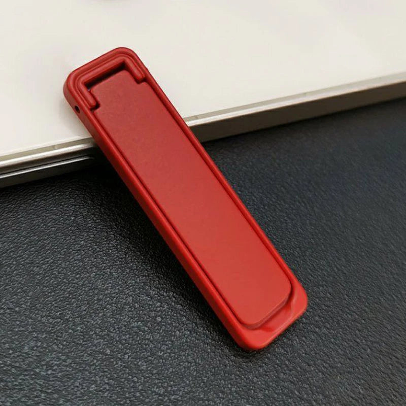 Ultra-thin Mini Holder Metal Folding Mobile Phone Bracket Back Sticker Invisible Portable Cellphone Desktop Support for iPhone