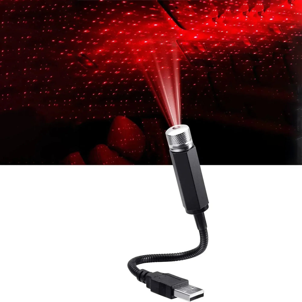 Mini LED Car Roof Star Night Light Projector | USB Galaxy Atmosphere Lamp alternate view