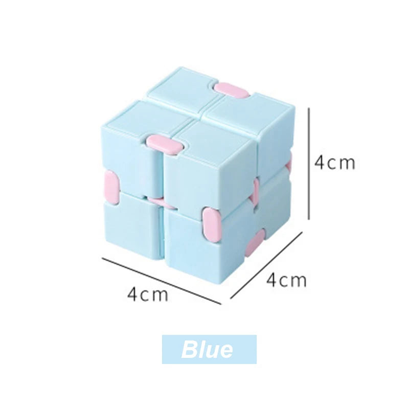 Infinity Flip Puzzle Cube | Anti Stress Fidget Toy for Focus close-up view
