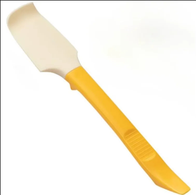 Silicone Jam Spatula with Can Opener End | Multi-Purpose Jar Spreader and Scraper lifestyle view