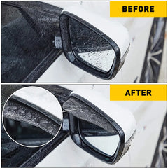 Rearview Mirror Rain Shield Sun Visor PVC
