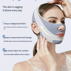 Face Slimming Bandage V Line Face Shaper Double Chin Reducer Face Lifting Belt Anti W alternate view
