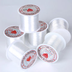 0.2/0.25/0.3/0.35/0.4/0.45/0.5/0.6mm 1 Roll Fish Line Wire Clear Non-stretch Strong Nylon String Bea