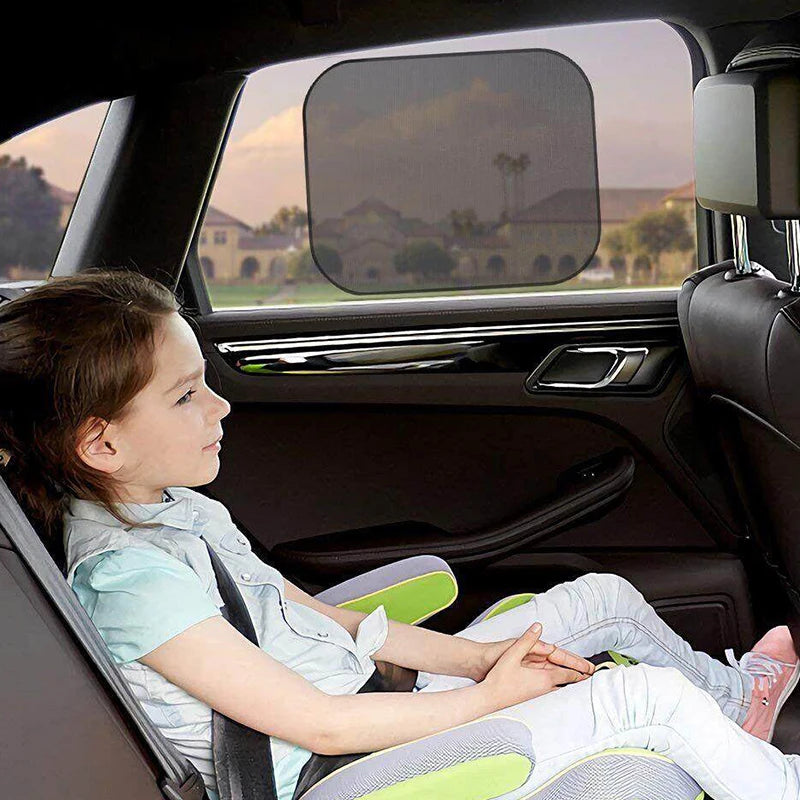 1-5Pcs Universal Car Sunshades Foldable Auto Side Window Rear Windscreen Mesh Sunshade Cover Car Windshield Accessories Exterior