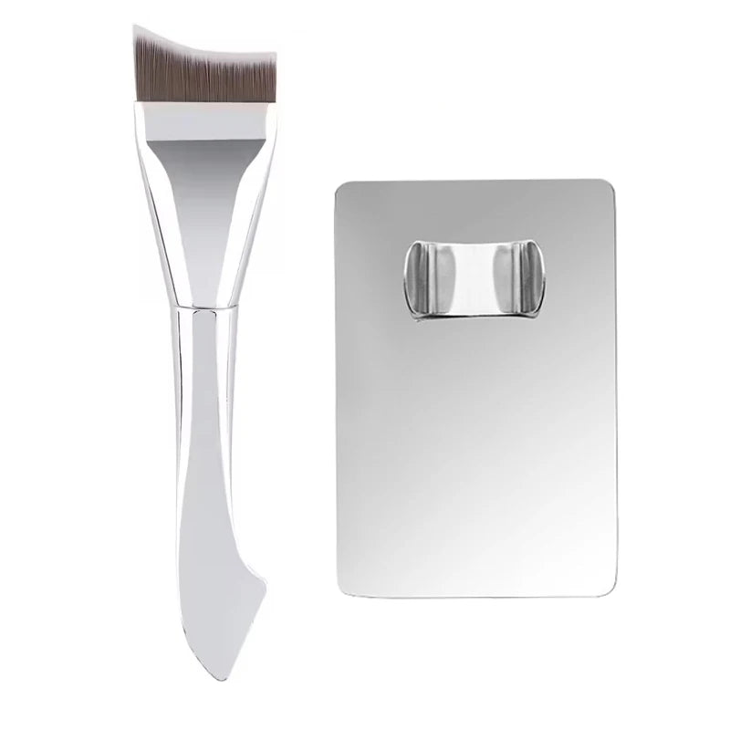 Ultra-Thin Foundation Brush Mixing Palette Makeup Sponge Puff for Seamless Blending o lifestyle view