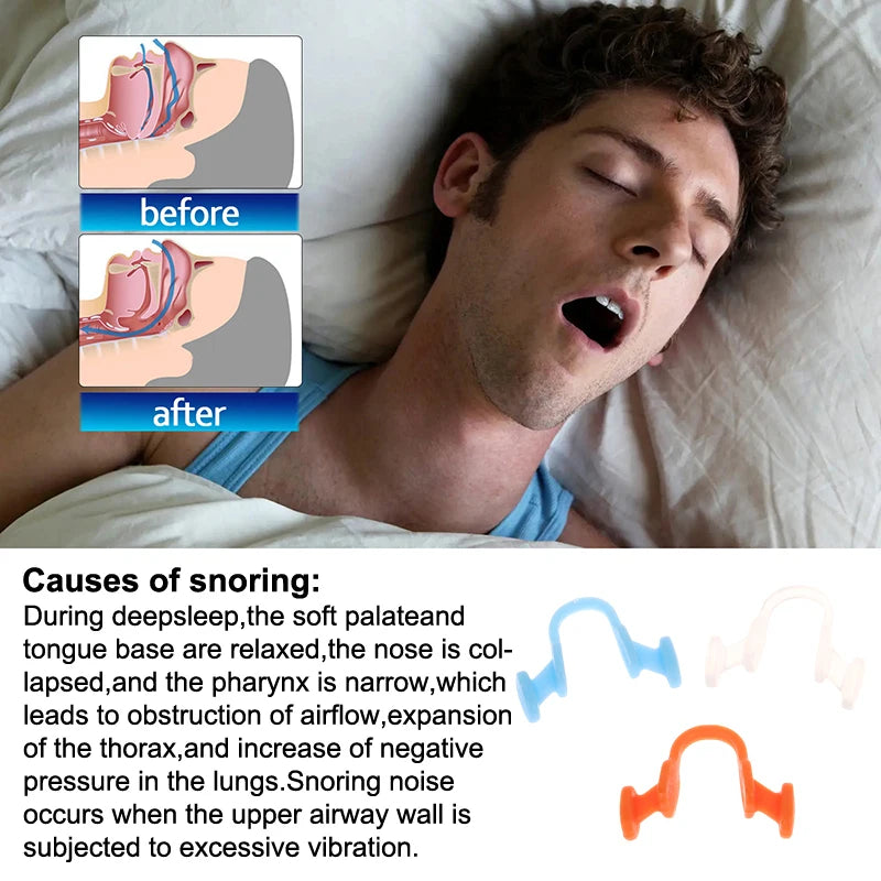 Nasal Dilator for Snoring | Stop Snoring Aid for Better Sleep lifestyle view