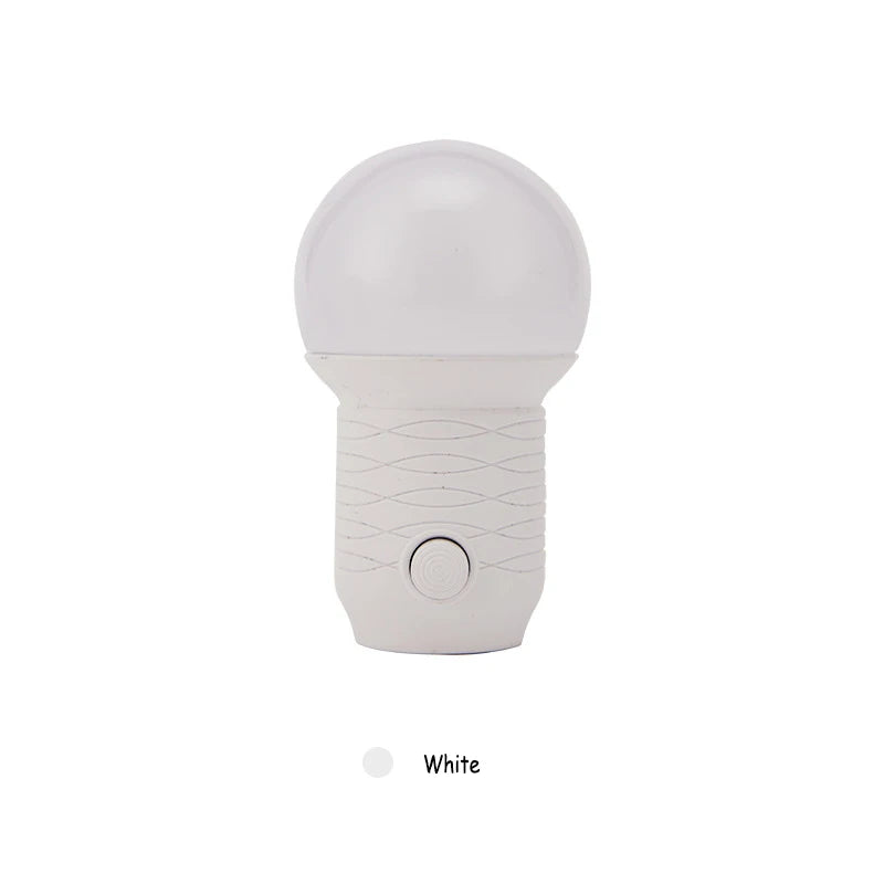 LED Night Light with Dimmer | 2-Color Eye Protection Lamp for Baby Nursing and Sleep close-up view