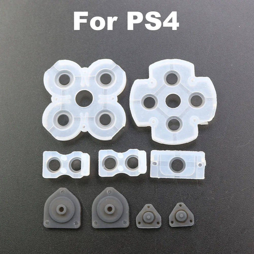 Conductive Silicon D Pad Replacement Kit for Sony PlayStation Controllers close-up view