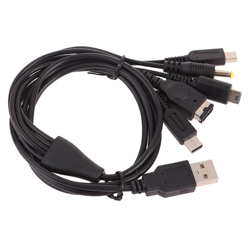 5-in-1 USB Game Charger Cable for 3DS, PSP, Wii U | Fast Charging Cord lifestyle view