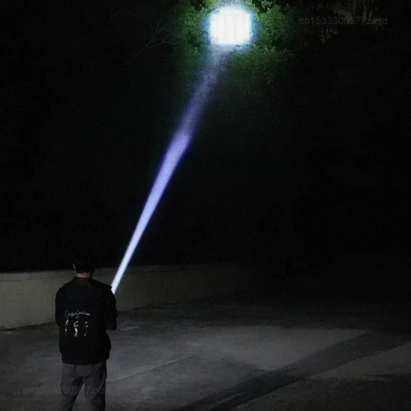 Mijia Outdoor Flashlight Portable Strong Light | Variable Focus Rechargeable LED Flashli detail view