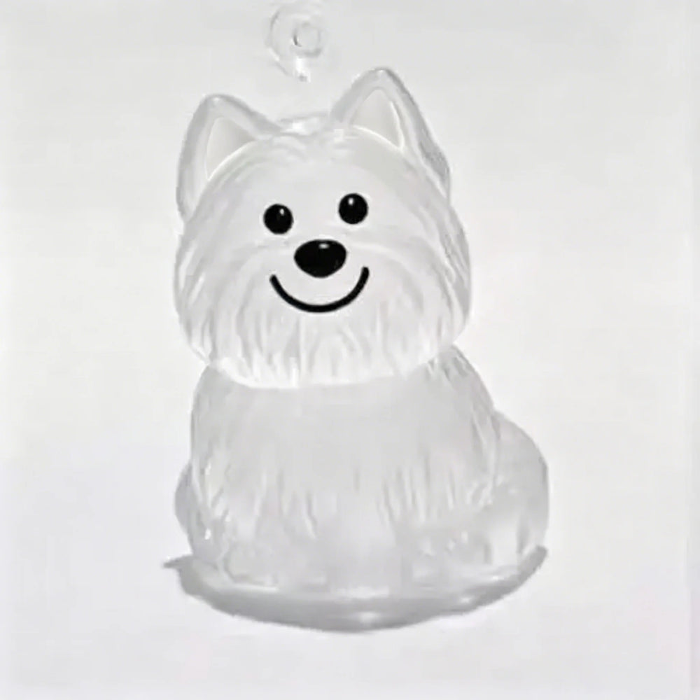 Hanging Pet Hair Storage Container Handmade Cat Fur/Dog Hair Memorial Resin Keychain Pen detail view