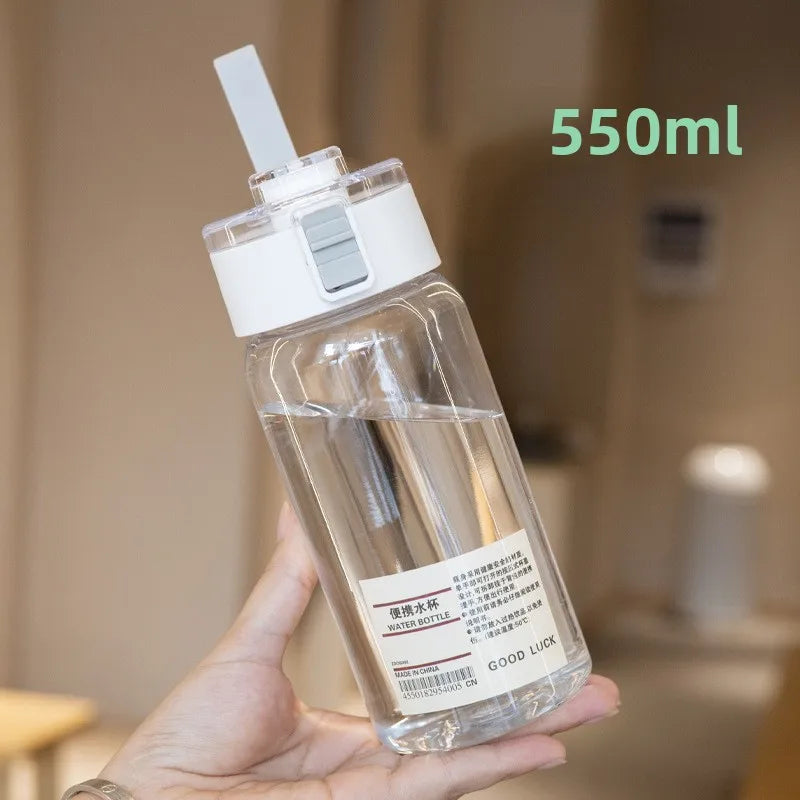 Portable, cute, and minimalist water cup with high temperature resistance, portable, alternate view