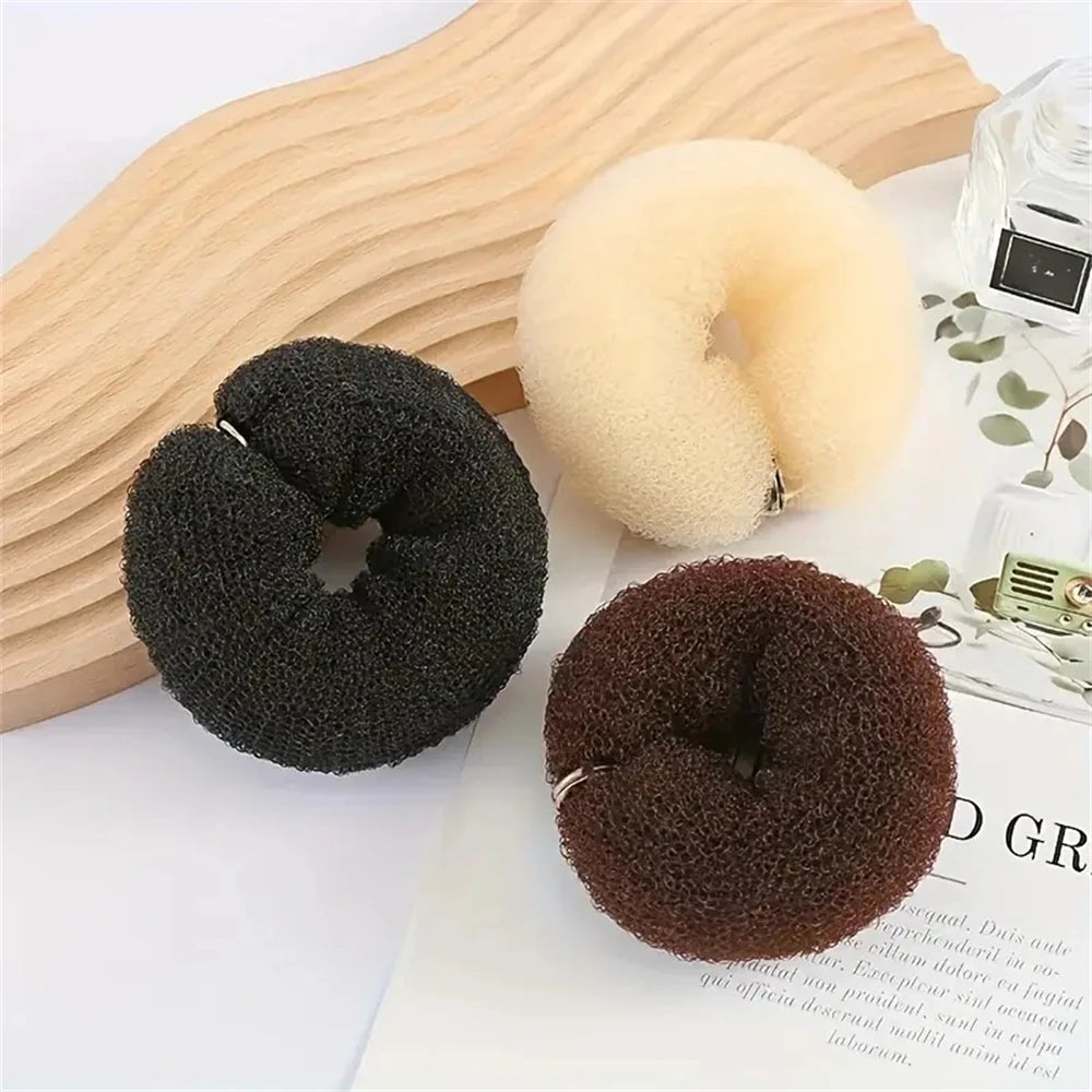 1pcs Hair Bun Maker Donut Magic Foam Sponge Styling Braiders Tools Headband Women Stylin detail view