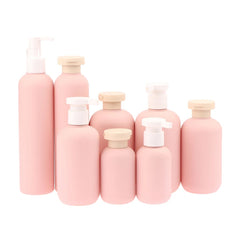 100ML-300ML PE Plastic Shampoo Shower Gel Foaming Soap Dispensers Refillable Bottles Flip Cover/Pump