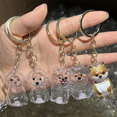 New Clear Puppy Hair Memorial Keepsake Capsule Pet's Dog Fur Container DIY Pendant Ke alternate view