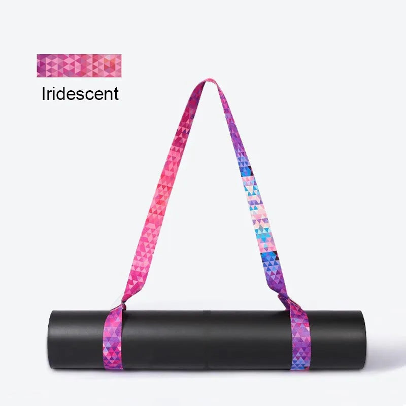Yoga Mat Strap | Elastic Stretching Band for Pilates and Ballet close-up view