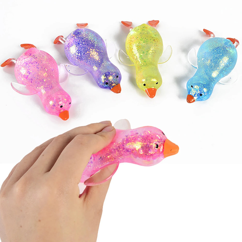 Aurora Maltose Duck Pinch and Stress Relief Toy | Slow Rebound Syrup Ball additional angle