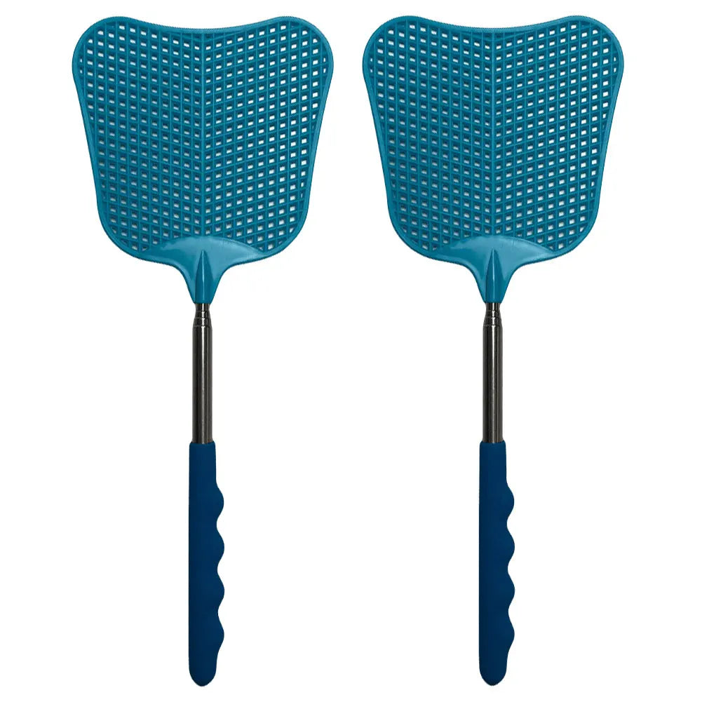 2Pcs Telescopic Fly Swatters with Anti-Slip Handle | Retractable Bug Killer Tools detail view